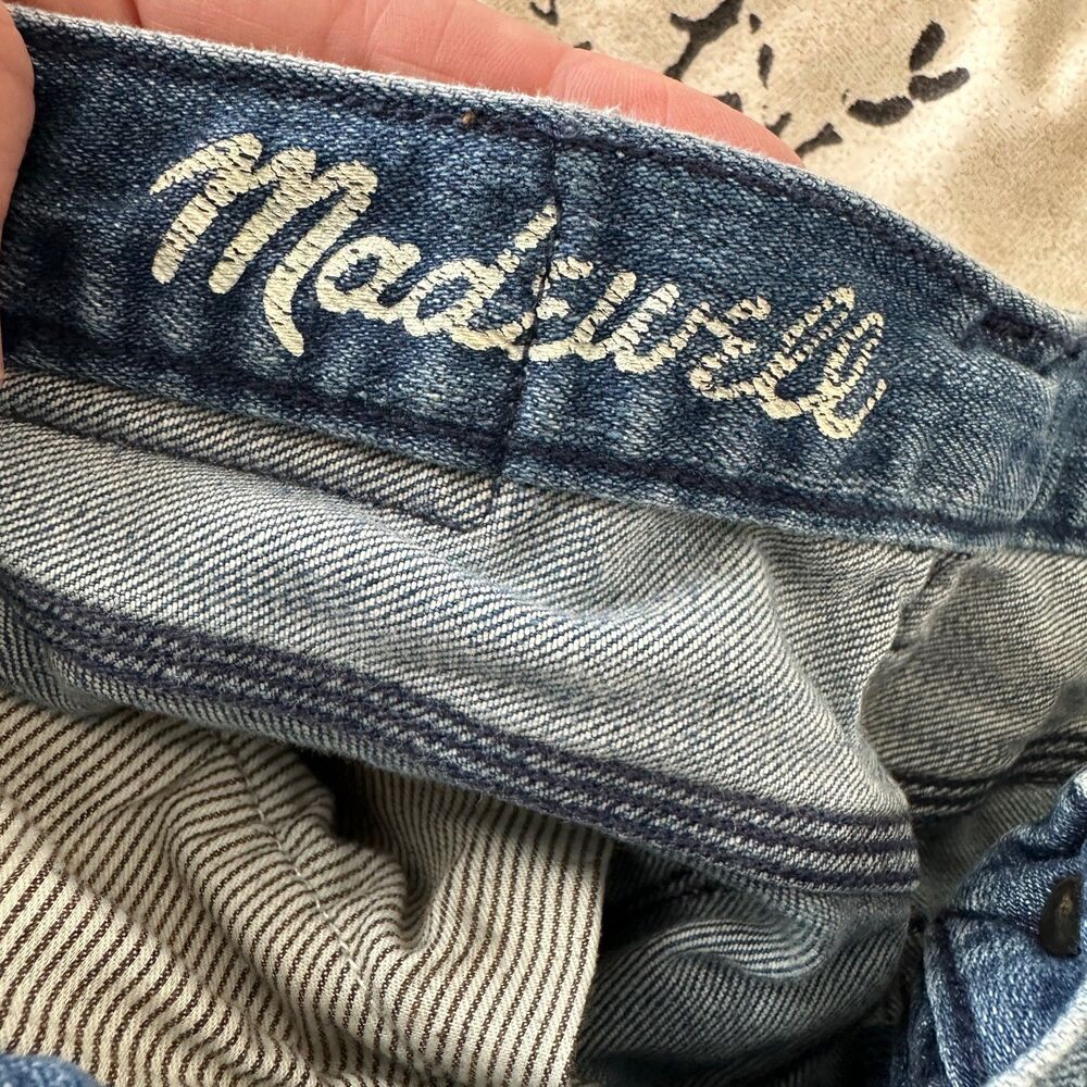 madewell skinny ankle jeans women 28 mid rise stretch french girl minimalist - Picture 6 of 10